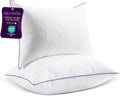 Jollyvogue Pillows Queen Size Set of 2, Bed Pillow for Side, Back, and Stomach Sleepers, Down Alternative Filled Pillows, Luxury Hotel Qual…