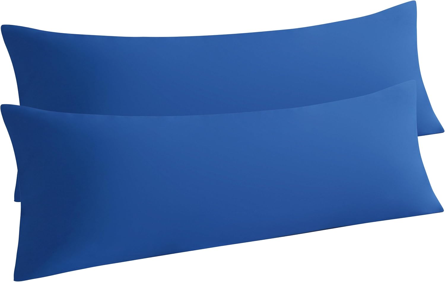 Ntbay Body Pillow Cases Set of 2, 2 Pack Brushed Microfiber 20x54 Pillow Cases, Soft, Wrinkle, Fade, Stain Resistant Royal Blue Pillow Case…