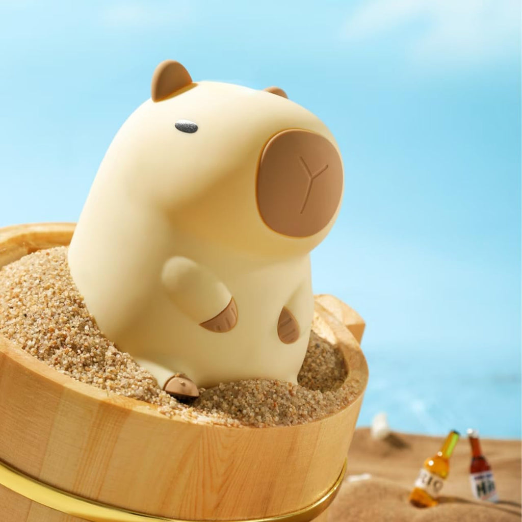 Atsuinightlight ATSUI Cute Capybara Night Light, LED Squishy Novelty Animal Lamp, Food Grade Silicone, 2 Level Dimmable, Breastfeeding Nurs…