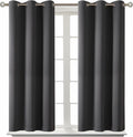 BGment Blackout Curtains for Bedroom - Grommet Thermal Insulated Room Darkening Curtains for Living Room, Set of 2 Panels (38 x 54 Inch, Da…