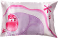 JayFranco Disney Pixar Inside Out Embarrassment Satin Pillowcase - Standard Size 20x30 Inch Silky Soft Purple Pillow Cover 30 inch