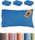 King Standard Pillow Cases Set of 6 - Ultra Soft Hotel Quality Pillowcase Covers - Comfy & Wrinkle Free - Shrink & Fade Resistant…