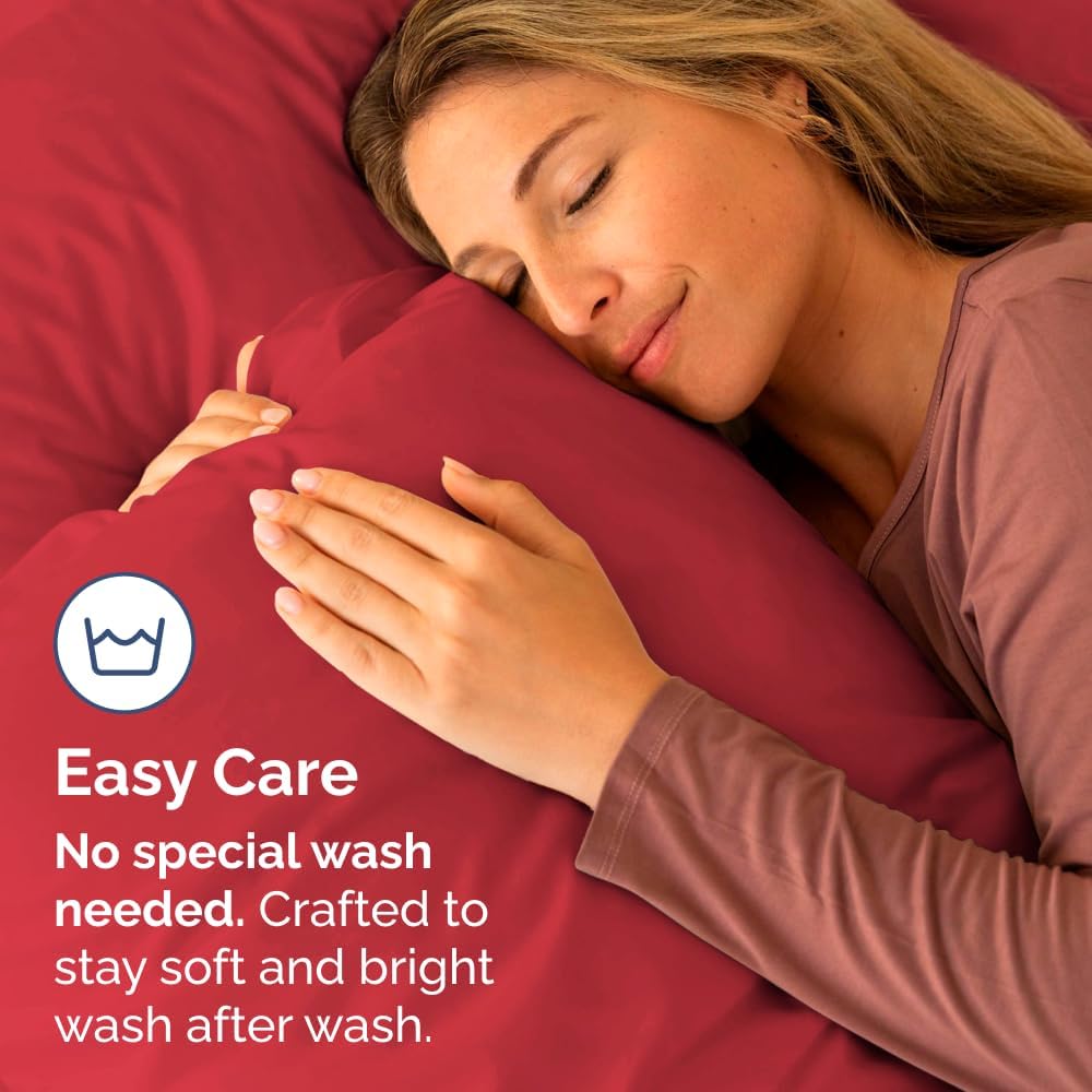 Standard Pillow Cases Set of 2 - Ultra-Soft Hotel Quality Pillowcase Covers - Comfy & Wrinkle Free - Stain and Fade Resistant - Machine…