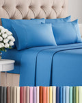 Queen 6 Piece Sheet Set - Comfy Breathable & Cooling - Hotel Luxury Bedding for Women, Men, Kids, Teens & Children - 1 Flat & 1 Fitted…