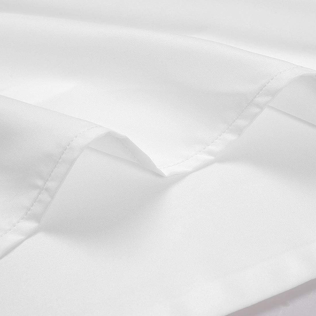 uxcell Body Pillow Cover, 20x60 Inch Snow White Silky Satin Body Pillowcases for Hair and Skin, Soft Cooling Smooth Pillow Case with…