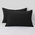Chuffed Linen Pillowcases 2 Pack 100% Linen Standard Pillow Cases, Breathable and Cooling Washed Pillowshams with Zipper Closure, 20x30 Inc…