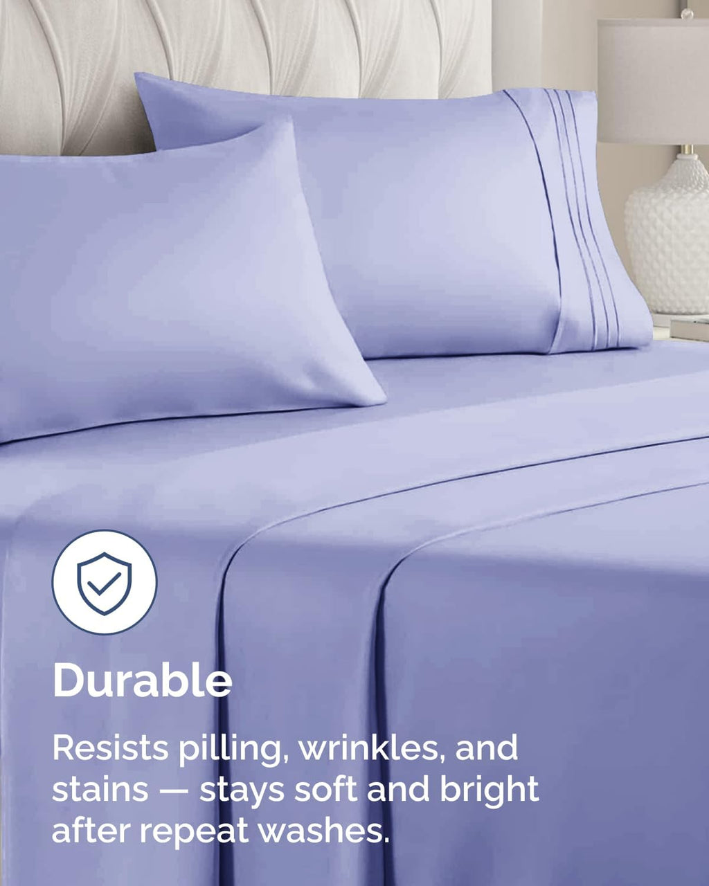 King Standard Pillow Cases Set of 10 - Ultra Soft Hotel Quality Pillowcase Covers - Comfy & Wrinkle Free - Shrink & Fade Resistant…
