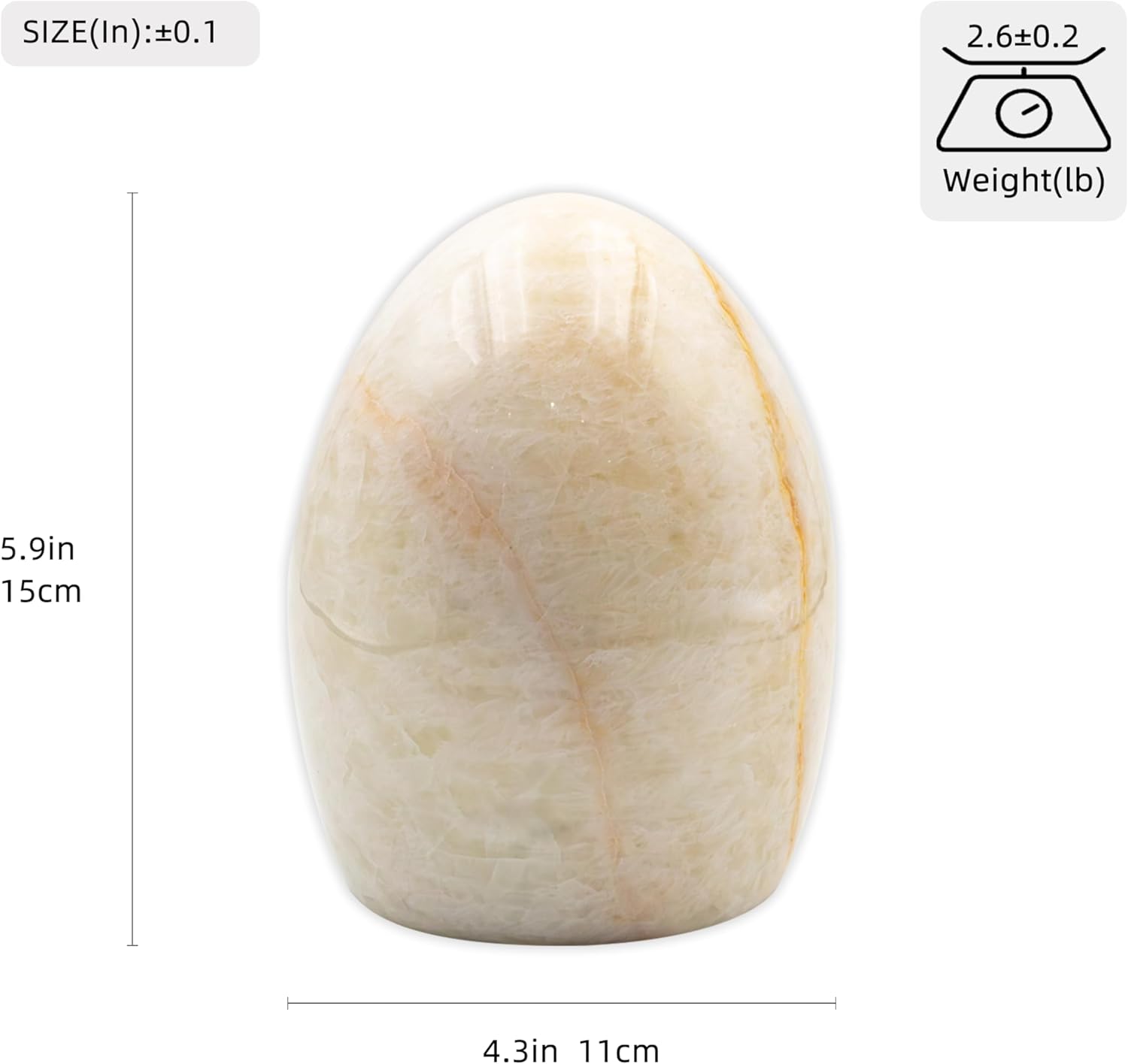 Marble Jade Touch Table Lamp Easter Egg Desk Bedside Cordless Lamps for Living Room Night Stands USB-C 3-Level Brightness, LED Night…