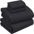 Ruvanti 100% Cotton Percale Sheets California King Size – Crisp Cooling Bed Sheets for Hot Sleepers, Deep Pocket 14”, Soft Breathable & Dur…