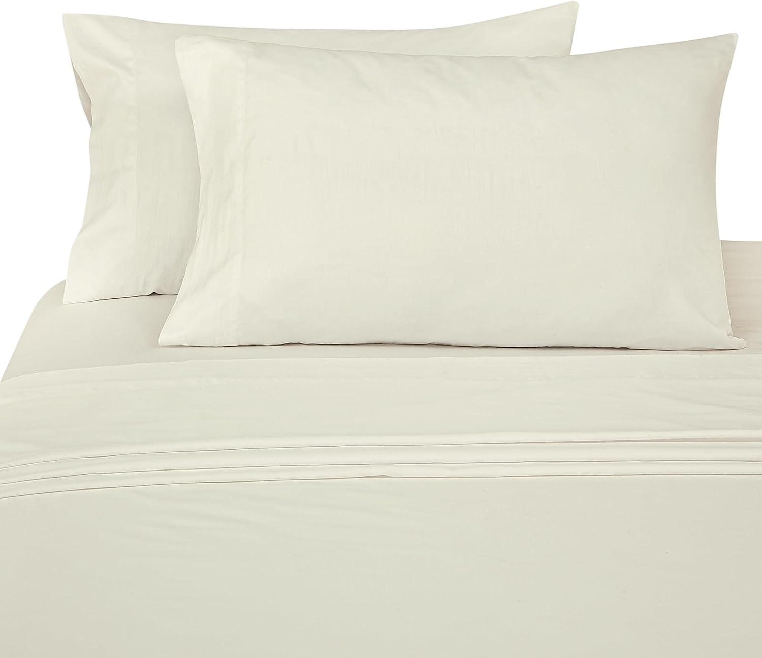 Royalelinens ROYALE LINENS Bamboo Viscose King Sheet Set - Cooling Bed Sheet Set - 1 Fitted, 1 Flat & 2 Pillowcase - Fits Up to 16" - Organ…
