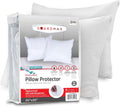 Guardmax Jersey Knitted Throw Pillow Protector with Zipper - 2 Pack -100% Waterproof, Bed Bug Proof, Dust Mite Proof, & Hypoallergenic Pill…