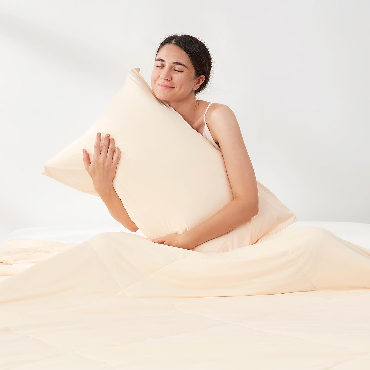 CozyBliss Cozy Bliss 2pcs Cooling Pillow Cases Set for Hot Sleepers & Night Sweats, Q-Max 0.5 Silky Wrinkle-Free Pillow Covers with Envelop…