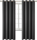 BGment Blackout Curtains for Bedroom - Grommet Thermal Insulated Room Darkening Curtains for Living Room, Set of 2 Panels (52 x 72 Inch, Da…