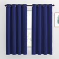 Nicetown Blackout Window Curtains and Drapes - Thermal Insulated Solid Grommet Top Blackout Panels/Draperies for Kid's Room (Navy Blue, 1 P…
