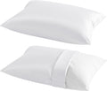 Ntbay 2 Pack Pillows with Egyptian Cotton Pillowcases, Soft Cotton Down Alternative 13x18 Envelope Pillows for Sleeping in Crib Bed - Machi…