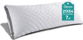 Oubonun Premium Adjustable Loft Quilted Body Pillows - Firm and Fluffy - Quality Plush - Down Alternative - Head Support Pillow - 21"x54"