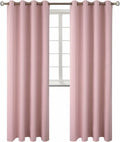 BGment Room Darkening Curtains 95 Inches Long - Grommet Thermal Insulated Drapes Window Treatment Curtains for Bedroom, 2 Panels, 52 x 95 I…