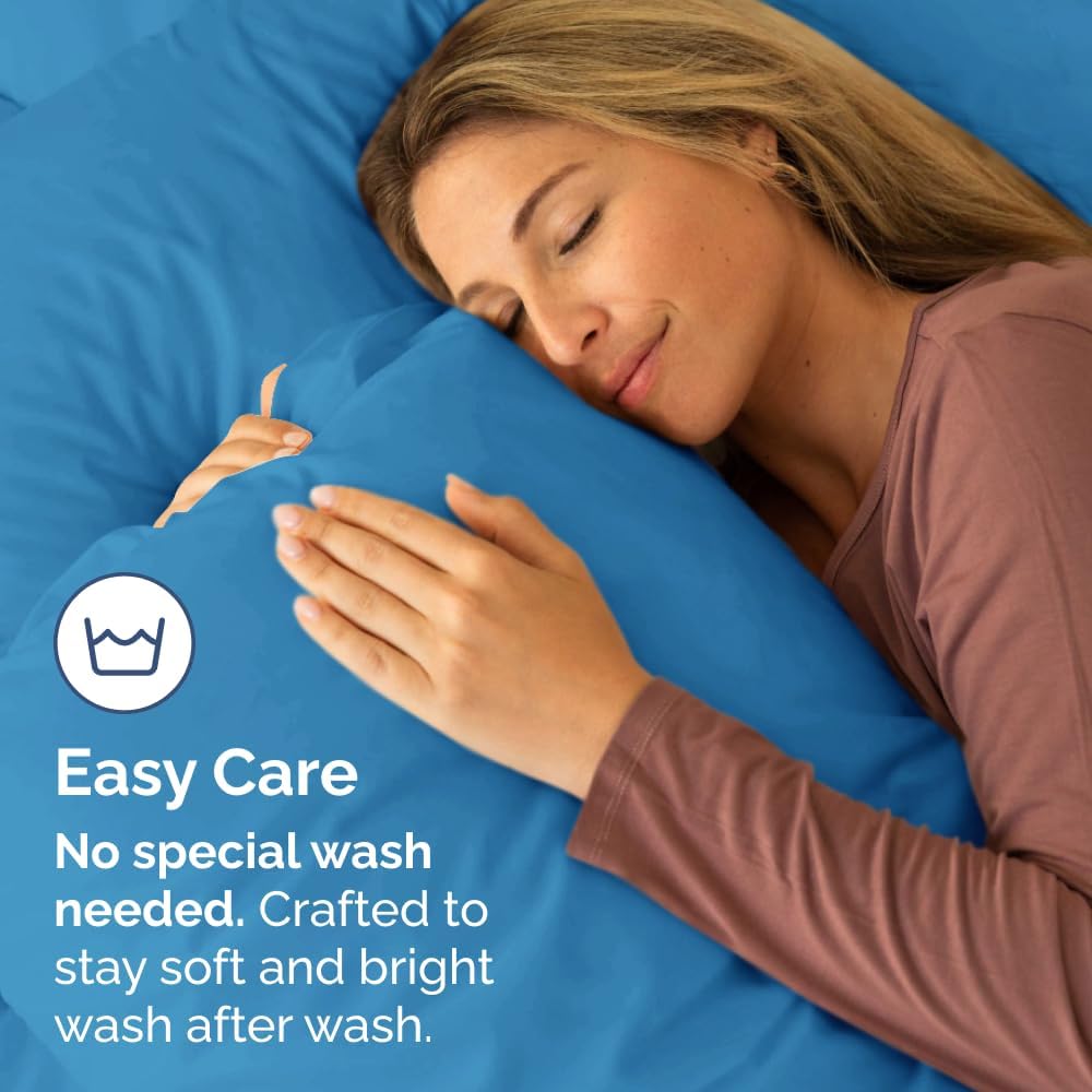Body Pillowcases Set of 4-20x54 Long Body Pillow Case - Soft Body Pillow Cover for Sleeping & Side Sleepers - Comfy, Breathable & Fade…