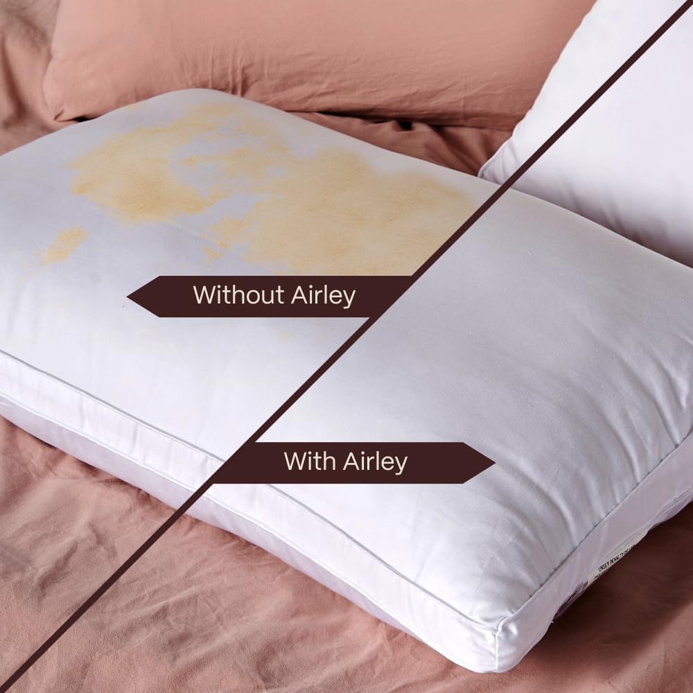 Airley Australian Luxury Pillow Protector Two-Pack White
