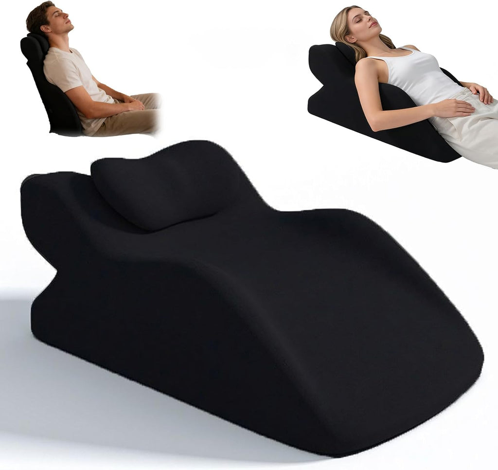 Generic Memory Foam Ergonomic Rest Pillow, Multi-Use Reading & Prone Sleep Pillow for Back Support, Comfortable Wedge for Sitting Up…