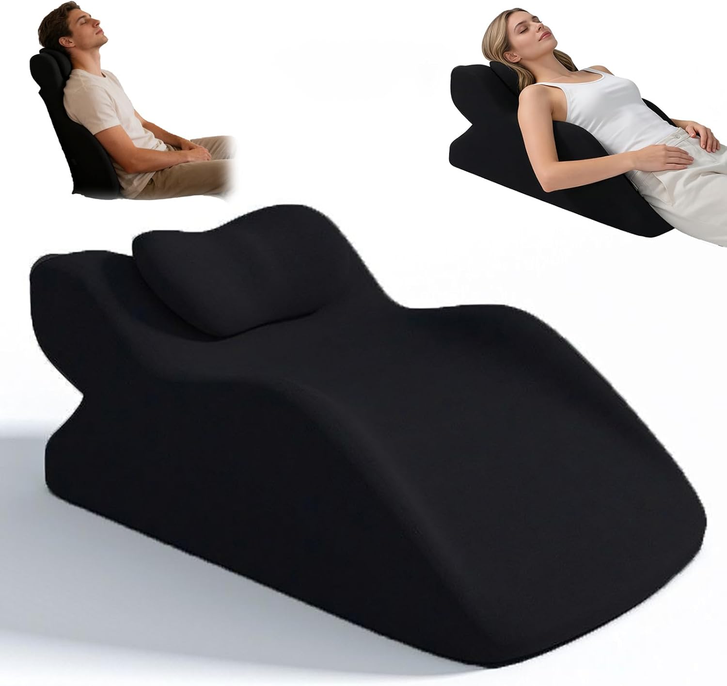 Generic Memory Foam Ergonomic Rest Pillow, Multi-Use Reading & Prone Sleep Pillow for Back Support, Comfortable Wedge for Sitting Up…
