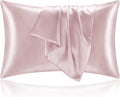 Bedelite Satin Pillowcase for Hair and Skin, Super Soft and Cooling Similar to Silk Pillow Cases 2 Pack with Envelope Closure, Gift for Wom…