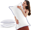 SEMZSOMHotelCollection SEMZSOM Bed Pillows for Sleeping, King Size Pillows Set of 2 Cooling Luxury Hotel Quality Pillow with Soft Down Alte…