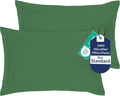 Royalelinens Royale Linens Pillow Shams 2 Pack Standard Size 20x26 Inch - 1800 Microfiber -Bed Pillow Shams, Wrinkle Resistant Super Soft a…