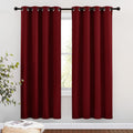 NICETOWN Blackout Curtain Panel Grommet - Home Decorations Thermal Insulated Solid Grommet Top Blackout Living Room Panels/Drapes for…