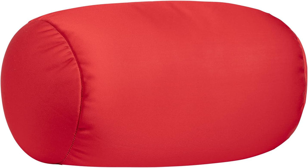 Microbead Neck Body Pillow Tube Microbead Bolster Bean Smooth Cool Pillow Neck Cervical Roll Pillow for Sleeping 7 x 12Inch Throw Travel…