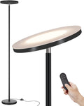 JOOFO LED Floor Lamp – Super Bright Torchiere with Remote & Foot Switch, Stepless Dimmable Tall Standing Lamp, 69" Modern Pole Light for…