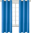BGment Room Darkening Curtains 63 Inches Long - Grommet Thermal Insulated Drapes Window Treatment Curtains for Bedroom, 2 Panels, 42 x 63 I…