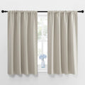 Nicetown Blackout Curtains for Living Curtains, Room Darkening Window Curtain Panels, easy maintenance Solid Thermal Insulated…