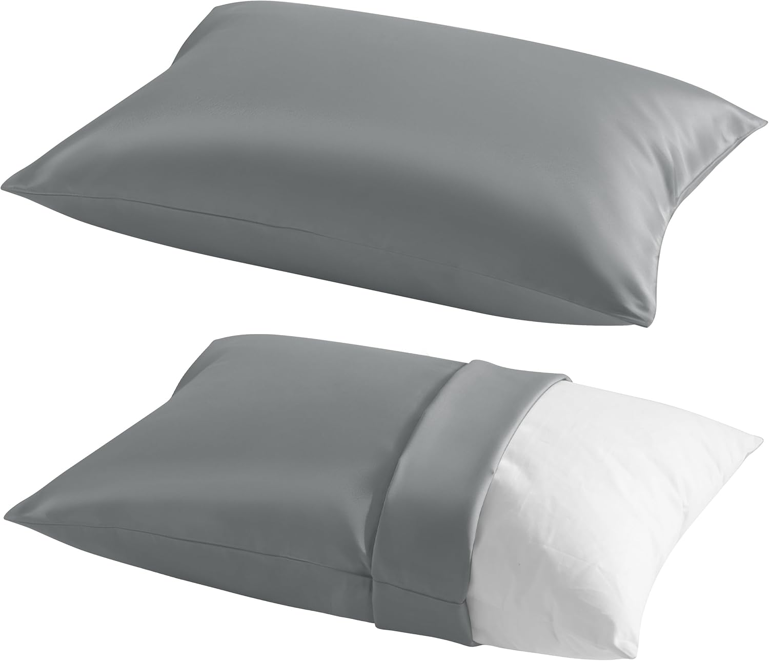 Ntbay 2 Pack Pillows with Egyptian Cotton Pillowcases, Soft Cotton Down Alternative 13x18 Envelope Pillows for Sleeping in Crib Bed - Machi…