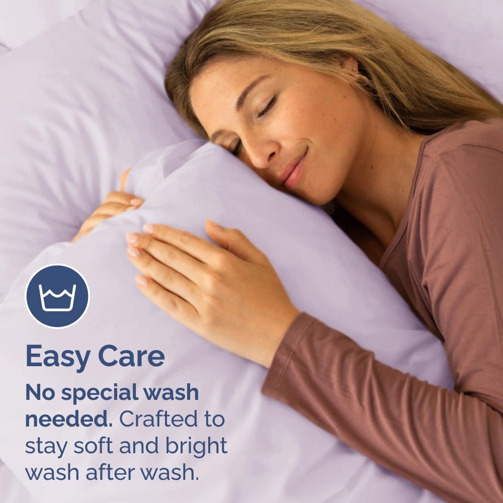 Queen Pillow Cases Set of 2 - Ultra Soft Hotel Quality Pillowcase Covers - Comfy, Cozy & Wrinkle Free - Shrinkage and Fade Resistant…