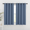 NICETOWN Bedroom Blackout Curtains and Drapes 54" L - Window Treatment Thermal Insulated Solid Grommet Blackout Draperies for Home Office…