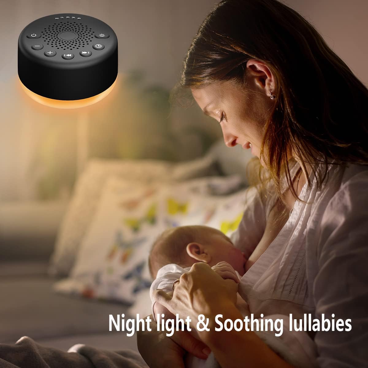 Easysleep Sound Machine Easysleep White Noise Machine with 25 Soothing Sounds and Night Lights with Memory Function 32 Levels of Volume and…