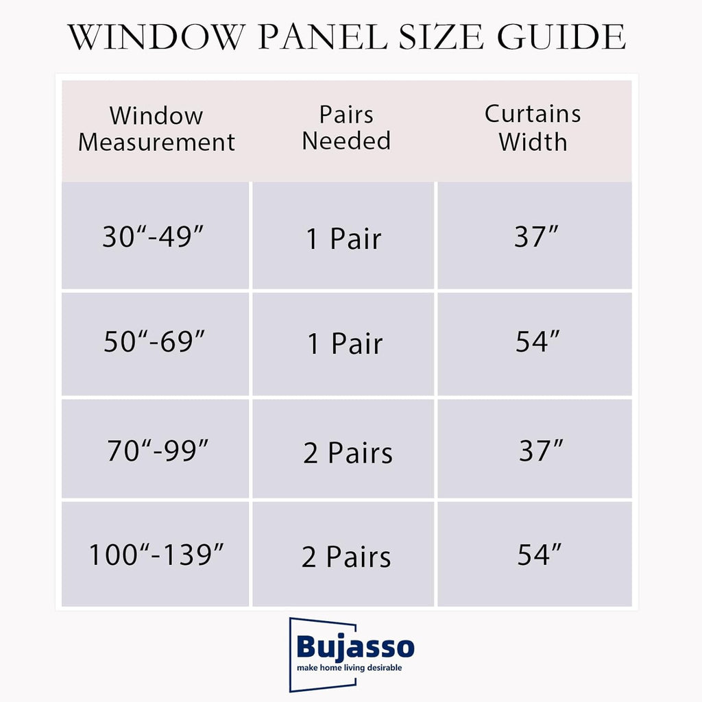 Bujasso Grey 90% Blackout Curtains with Sheer Overlay Mix and Match Double Layer Window Curtains Thermal Insulated 84 inch for Living Room…