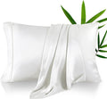 Krimano Queen Pillow Cases, Derived from Bamboo Viscose, Cooling Pillowcases, Breathable & Wicking Pillow Covers for Hot Sleepers, Envelope…