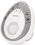 Homedics White Noise Sound Machine, Small Travel Sound Machine with 4 Relaxing Nature Sounds, Portable Sound relaxation for Home, Office…