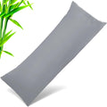Body Cooling Pillow Cases Cover, Bamboo Rayon Pillowcases with Zipper Closure, Cool & Breathable Pillow Case for Hot Sleepers and Night…
