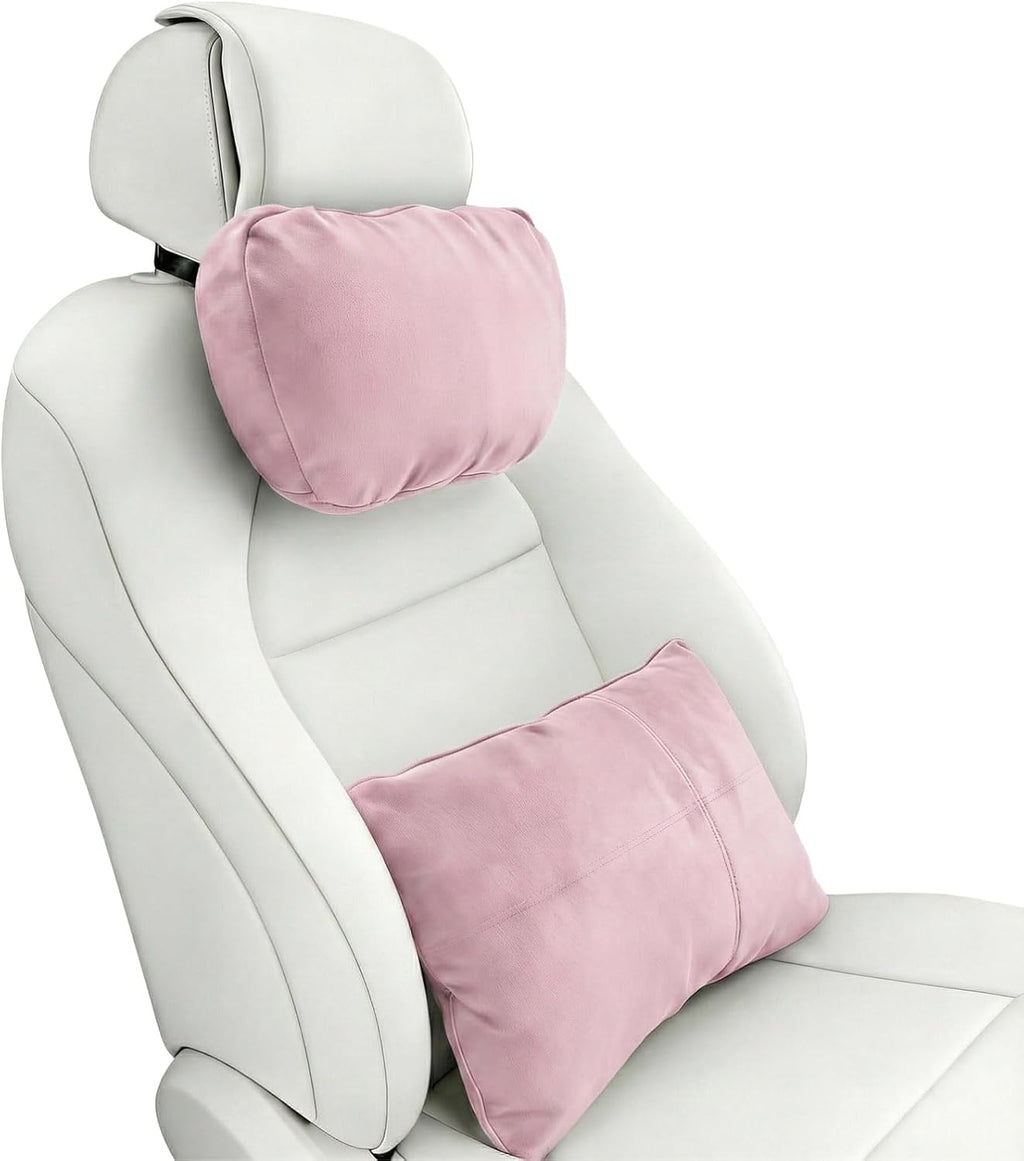 WELBRIT 2PCS Car Pillow for Car Neck Pillow for Driving Seat Neck Support Soft Cushion Back Support Head-Rests for Vehicle Sleeping…