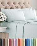 King 6 Piece Sheet Set - Comfy, Breathable & Cooling - Hotel Luxury Bedding for Women, Men, Kids, Teens and Children - 1 Flat & 1 Fitted…
