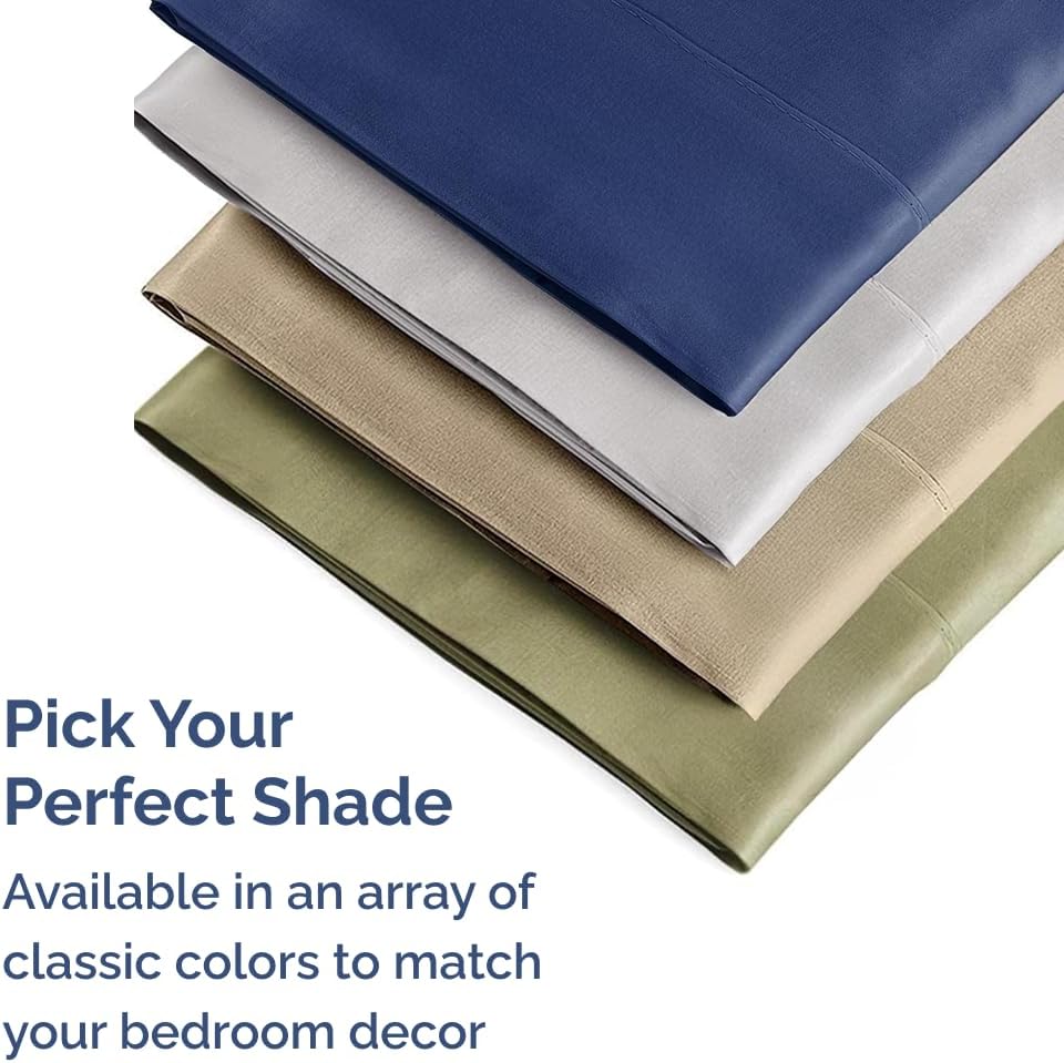 Standard Pillow Cases Set of 8 - Ultra Soft Hotel Quality Pillowcase Covers - Comfy & Wrinkle Free - Shrink, Stain & Fade Resistant…