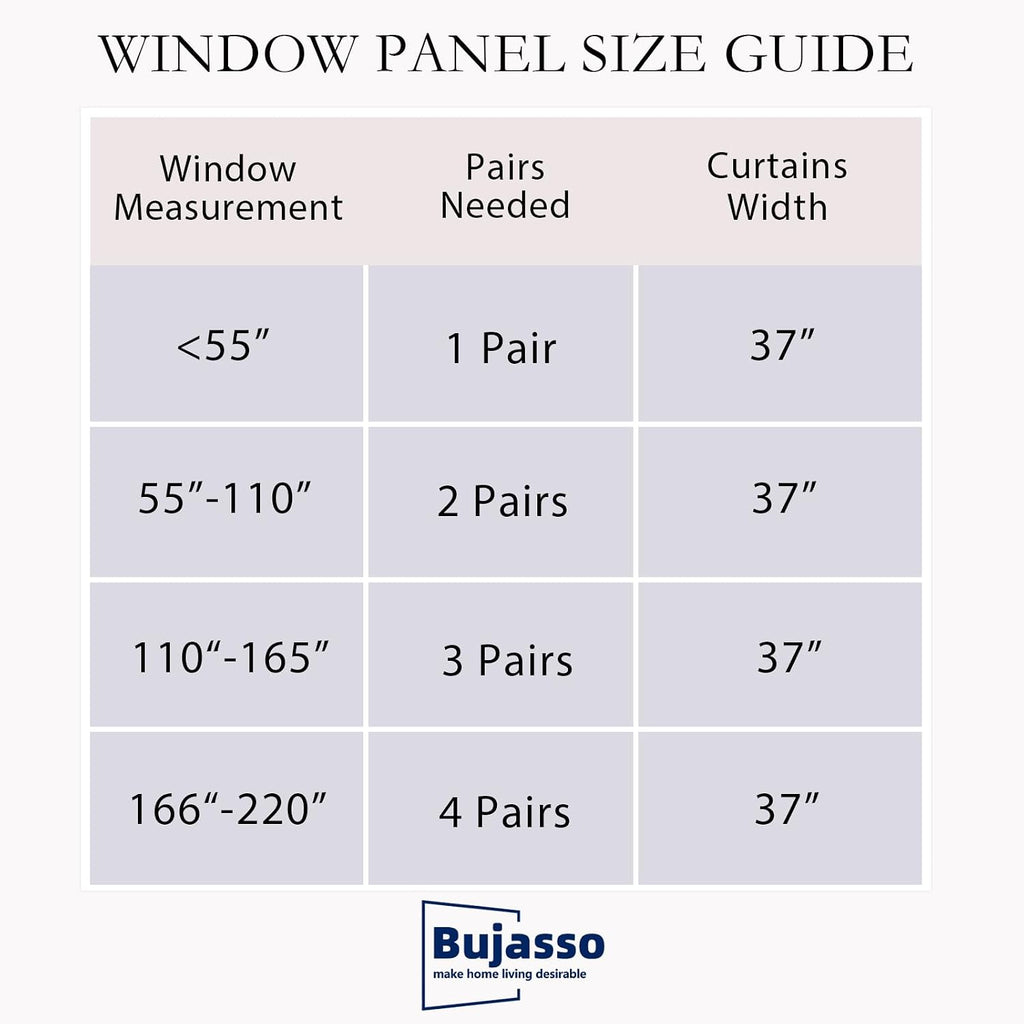 Bujasso Black Full Blackout Curtains with Sheer Overlay Mix and Match Double Layer Thermal Insulated Window Panels 84 inch for Living Room…