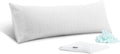 Rainmr Extra Thick Body Pillow Memory Foam – Long Pillow for Adults – Thicker Inner Case – Soft & Cooling Double Pillowcases, 20 x 54…