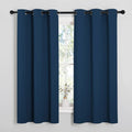 NICETOWN Room Darkening Curtains 63 inch Length 2 Panels, Thermal Insulated Grommet Blackout Curtains for Modern Casual Elegant Bedroom…