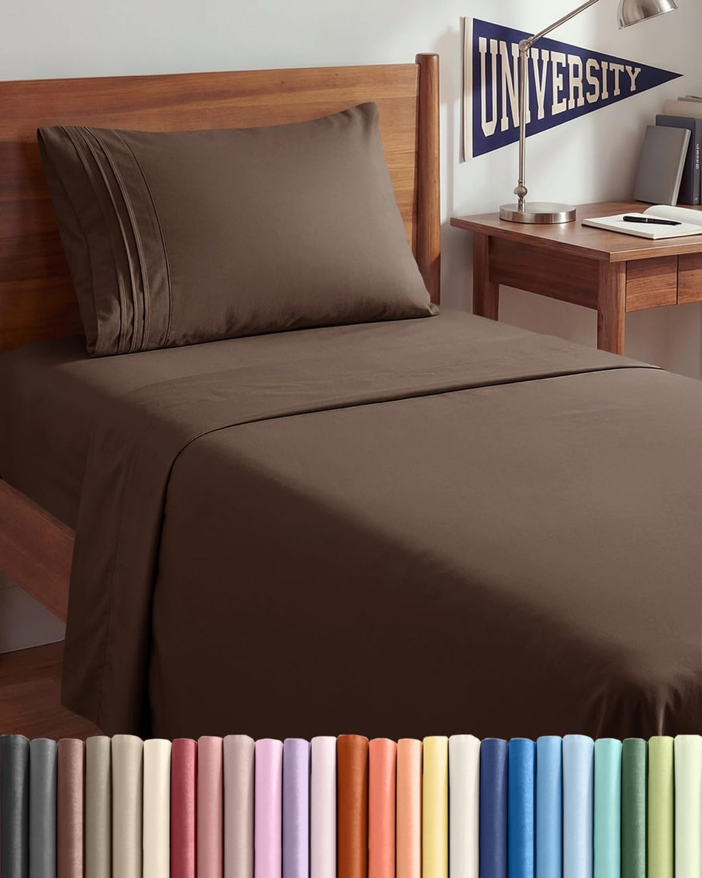 Twin XL Size 3 Piece Sheet Set - Comfy Breathable & Cooling Sheets - Hotel Luxury Bed Sheets for Women & Men - Deep Pockets, Easy-Fit…