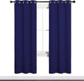 NICETOWN Blackout Draperies Curtains, All Season Thermal Insulated Solid Grommet Top Blackout Curtains/Drapes for Kid's Room (Royal Blue…