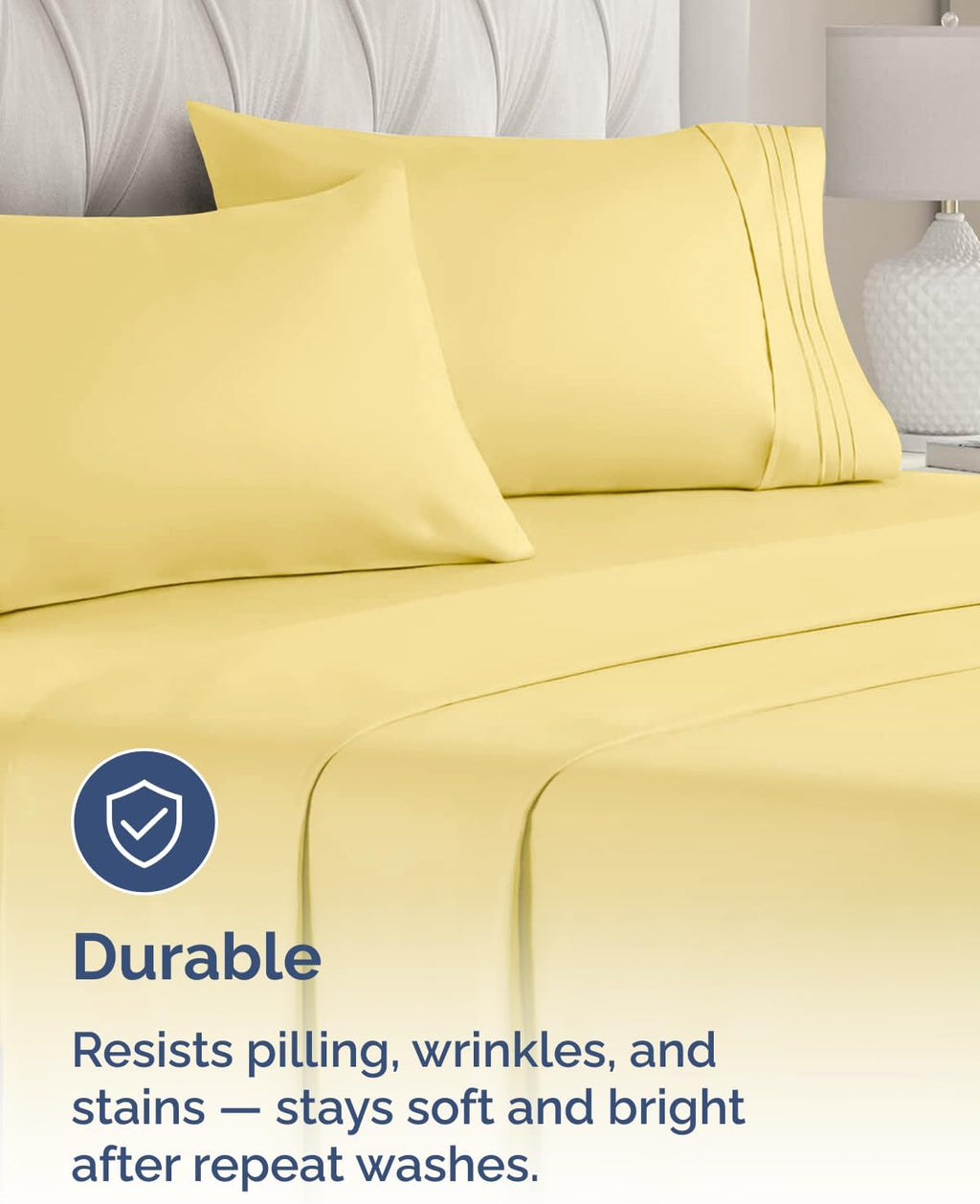 Standard Pillow Cases Set of 8 - Ultra Soft Hotel Quality Pillowcase Covers - Comfy, Cozy & Wrinkle Free - Shrink, Stain & Fade Resistant…